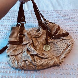 Vince Camuto Perforated Shoulder Bag